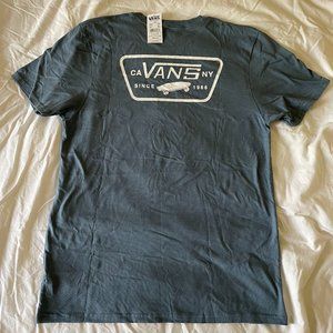 Unisex Blue Vans T-Shirt (Size M)